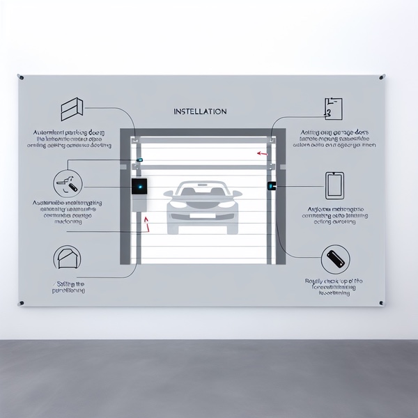 Guia d'instal·lació i manteniment de portes de pàrquing automàtiques