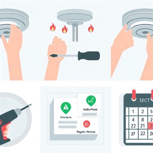 Passos essencials per a la instal·lació i manteniment d'alarmes contra incendis